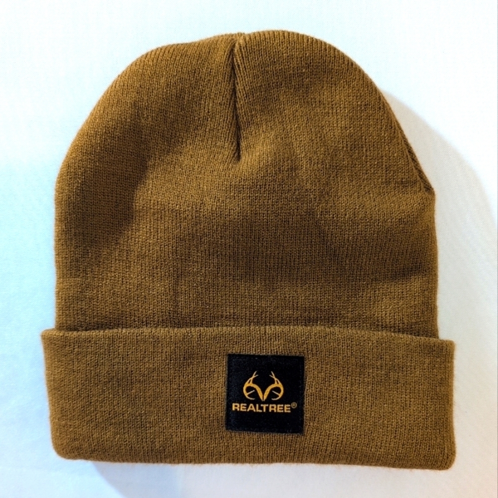 Realtree Beanie Toque Adult One Size Knit 100% Acrylic Fish Hunt Camp Ski
